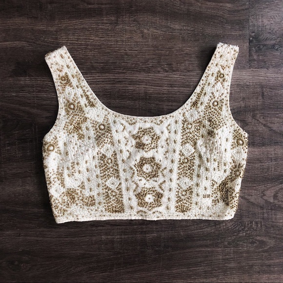 RAGA Tops - 🌟 Urban Outfitters Raga Beaded Crop Top